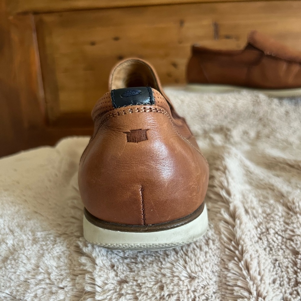 Florsheim Tan Leather Loafers - Picture 5 of 13
